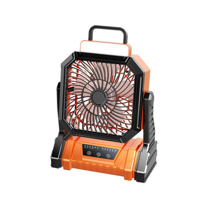 Outdoor Camping Style Fan USB Portable Night Fishing Can Hang Tent Lighting Long Battery Life Emergency Rechargeable Fan